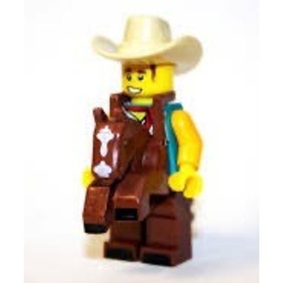 Lego Minifigure Series 18 Cowboy Suit Guy Retired Collectible - Picture 1 of 5
